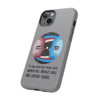 Inspirational Phone Case, Quote Phone Cover, Tough Phone Case, Motivational Cell Phone Accessory, Gift for Friends