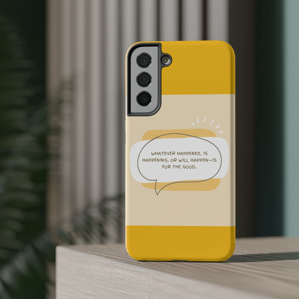 Optimistic Impact-Resistant Phone Case