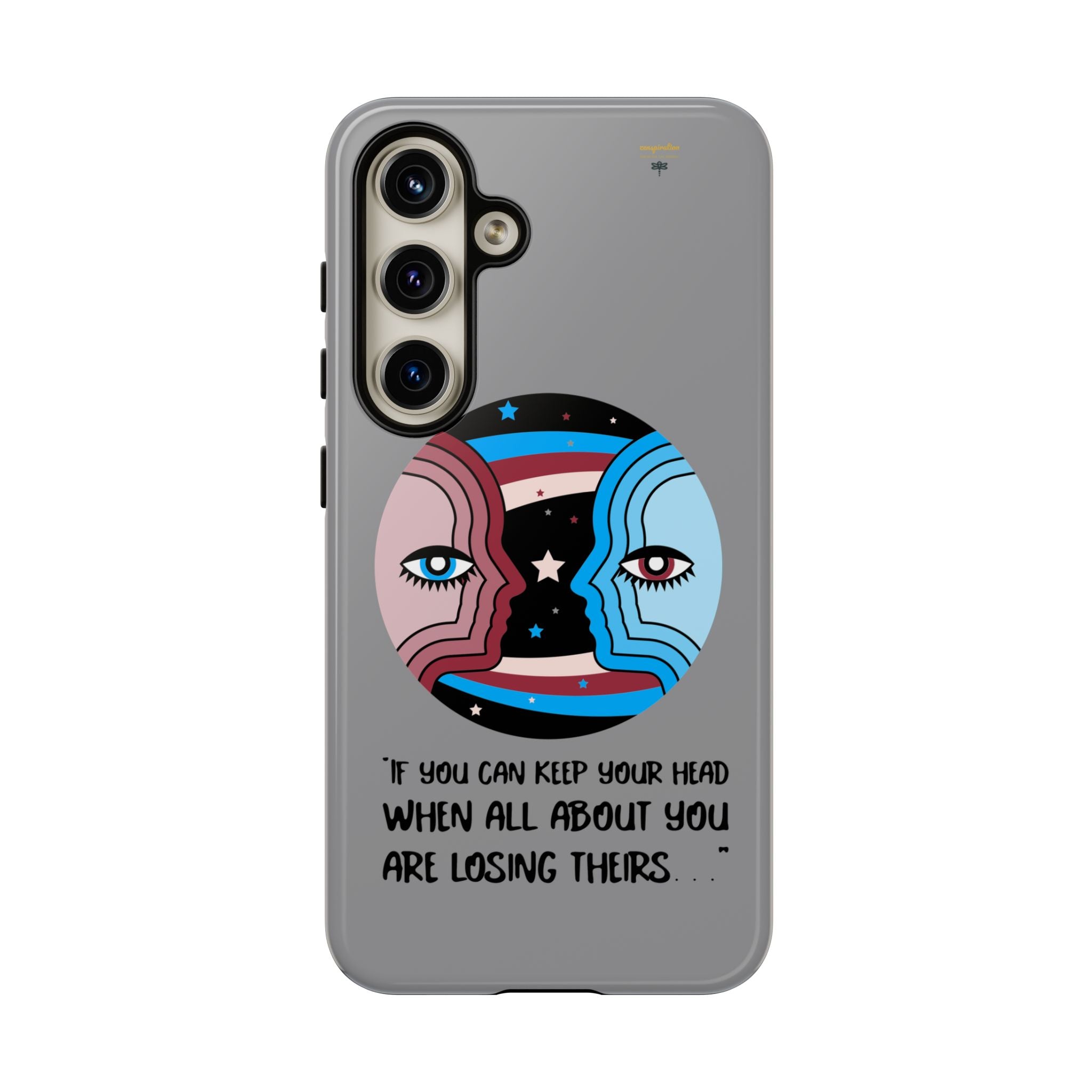 Inspirational Phone Case, Quote Phone Cover, Tough Phone Case, Motivational Cell Phone Accessory, Gift for Friends