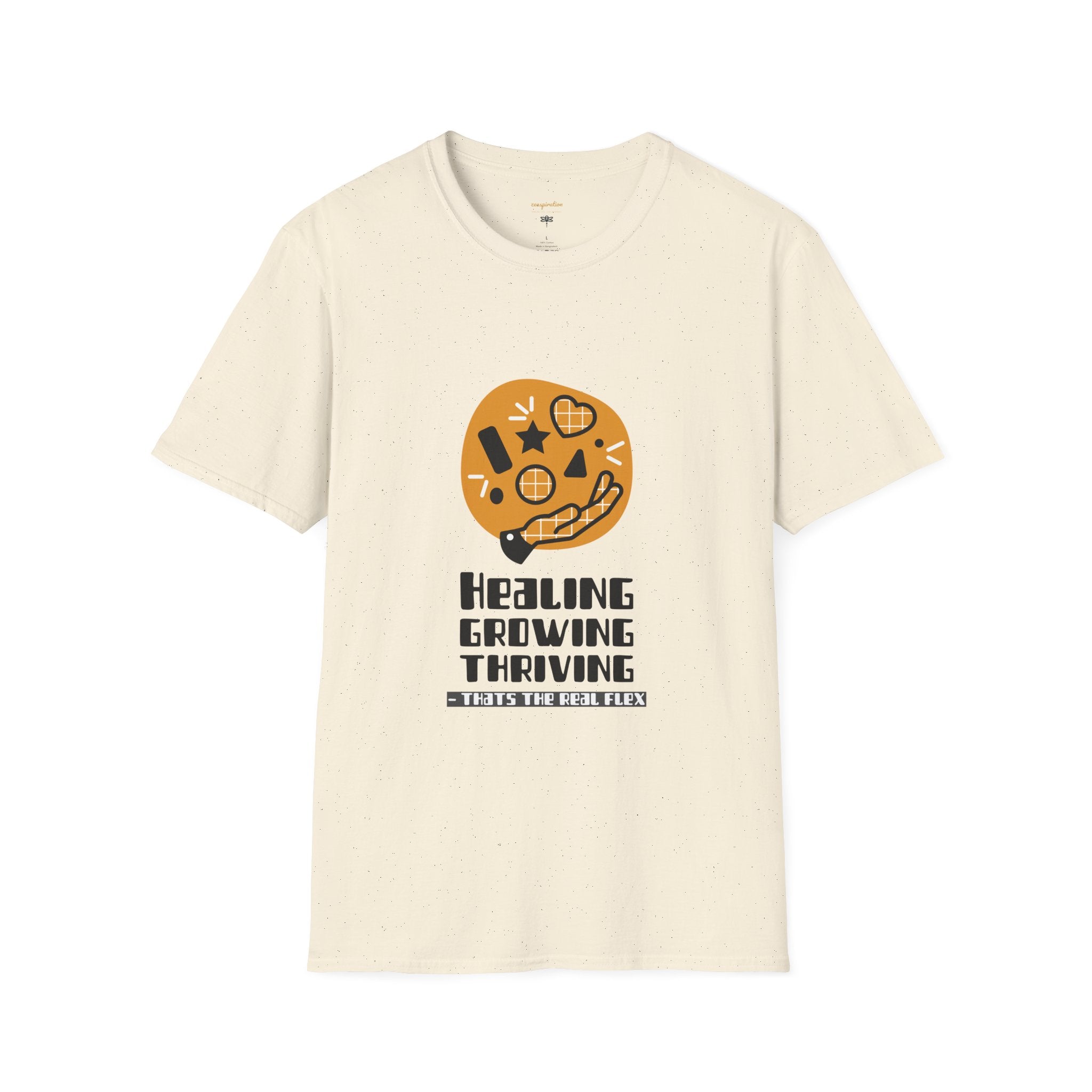 Healing Growth Unisex T-Shirt, Comfort Tee for Wellness