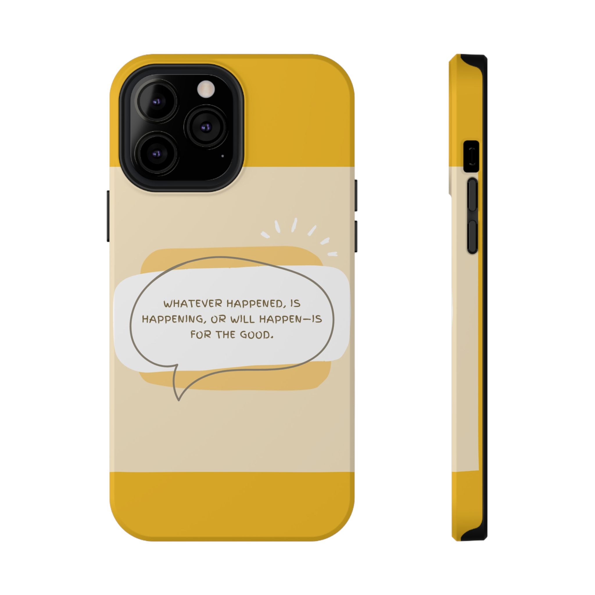 Optimistic Impact-Resistant Phone Case