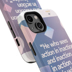 Inspirational Phone Case - Impact-Resistant Phone Cover, Motivational Gift, Quotes, Durable Phone Accessory, Unique Design