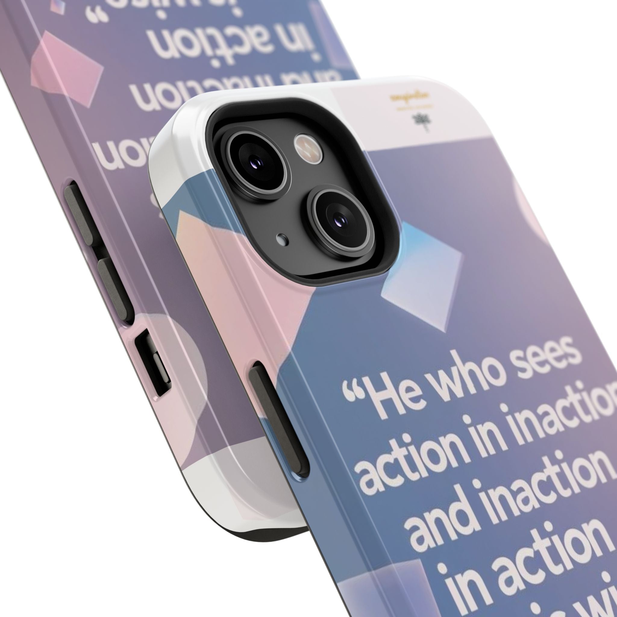 Inspirational Phone Case - Impact-Resistant Phone Cover, Motivational Gift, Quotes, Durable Phone Accessory, Unique Design