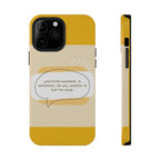 Optimistic Impact-Resistant Phone Case