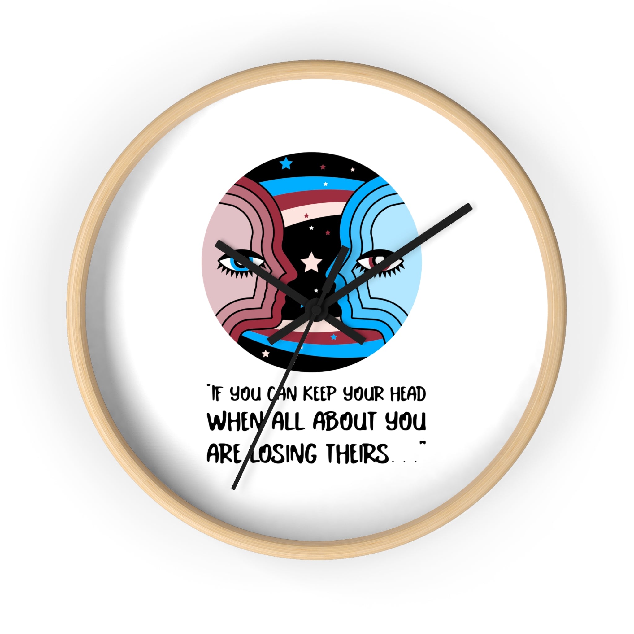 Inspirational Wall Clock with Artistic Design, Motivational Home Décor, Unique Gift for Him/Her, Office or Bedroom Decoration, Quotes [...]