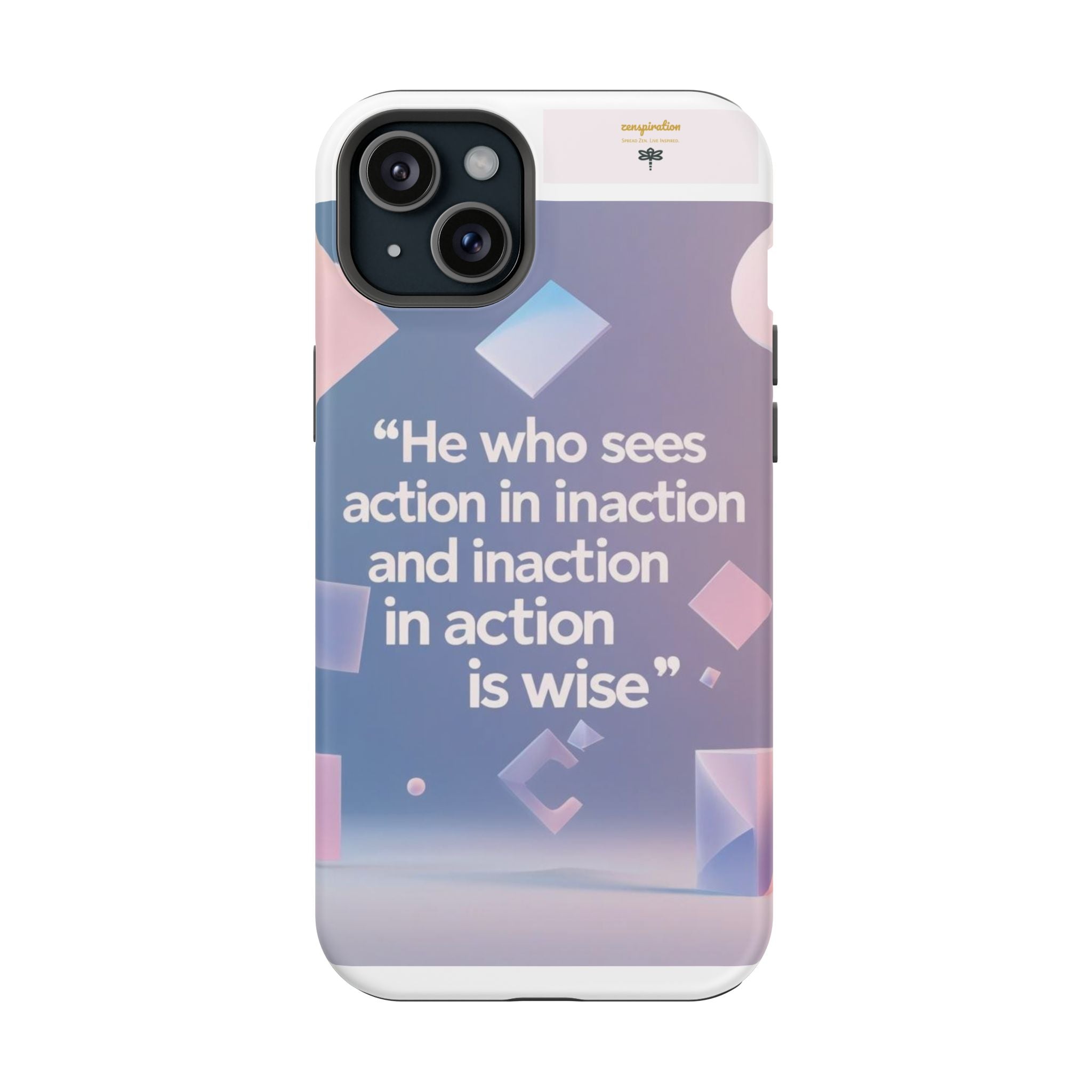 Inspirational Phone Case - Impact-Resistant Phone Cover, Motivational Gift, Quotes, Durable Phone Accessory, Unique Design