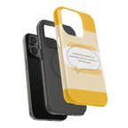 Optimistic Impact-Resistant Phone Case