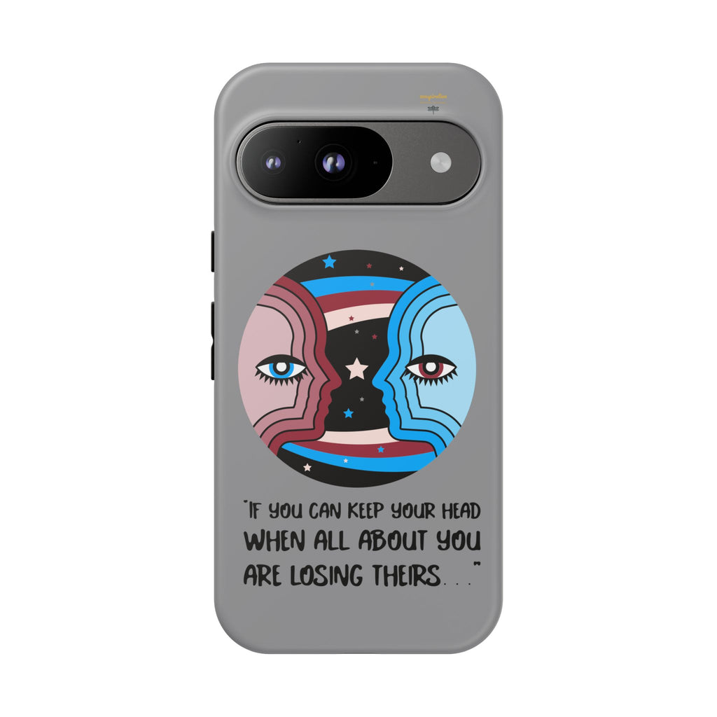 Inspirational Phone Case, Quote Phone Cover, Tough Phone Case, Motivational Cell Phone Accessory, Gift for Friends