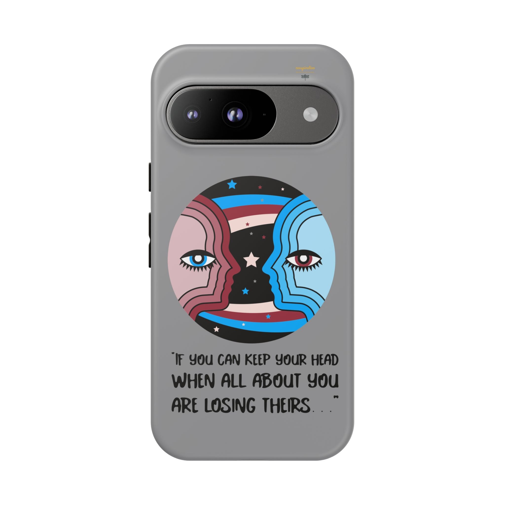 Inspirational Phone Case, Quote Phone Cover, Tough Phone Case, Motivational Cell Phone Accessory, Gift for Friends