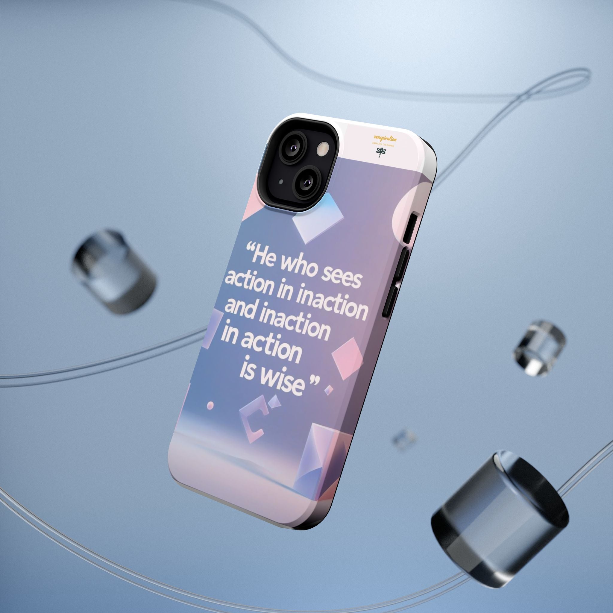 Inspirational Phone Case - Impact-Resistant Phone Cover, Motivational Gift, Quotes, Durable Phone Accessory, Unique Design