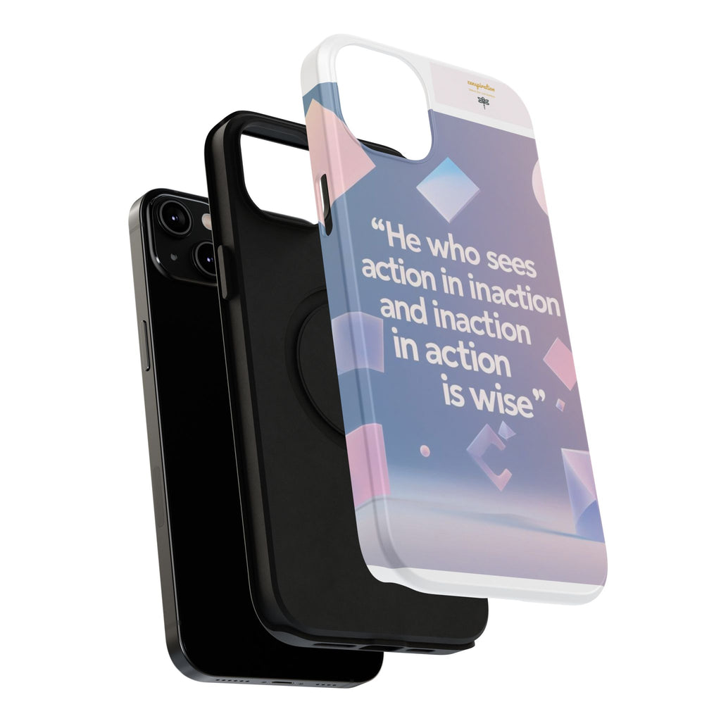 Inspirational Phone Case - Impact-Resistant Phone Cover, Motivational Gift, Quotes, Durable Phone Accessory, Unique Design