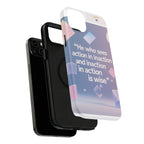 Inspirational Phone Case - Impact-Resistant Phone Cover, Motivational Gift, Quotes, Durable Phone Accessory, Unique Design