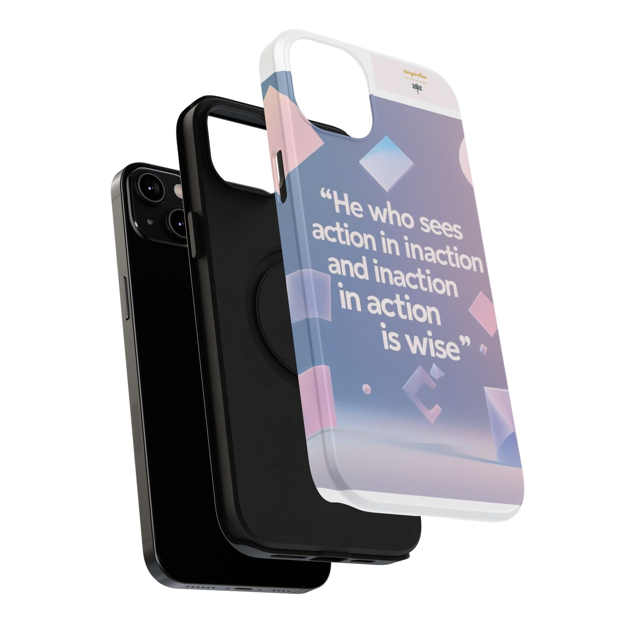 Inspirational Phone Case - Impact-Resistant Phone Cover, Motivational Gift, Quotes, Durable Phone Accessory, Unique Design