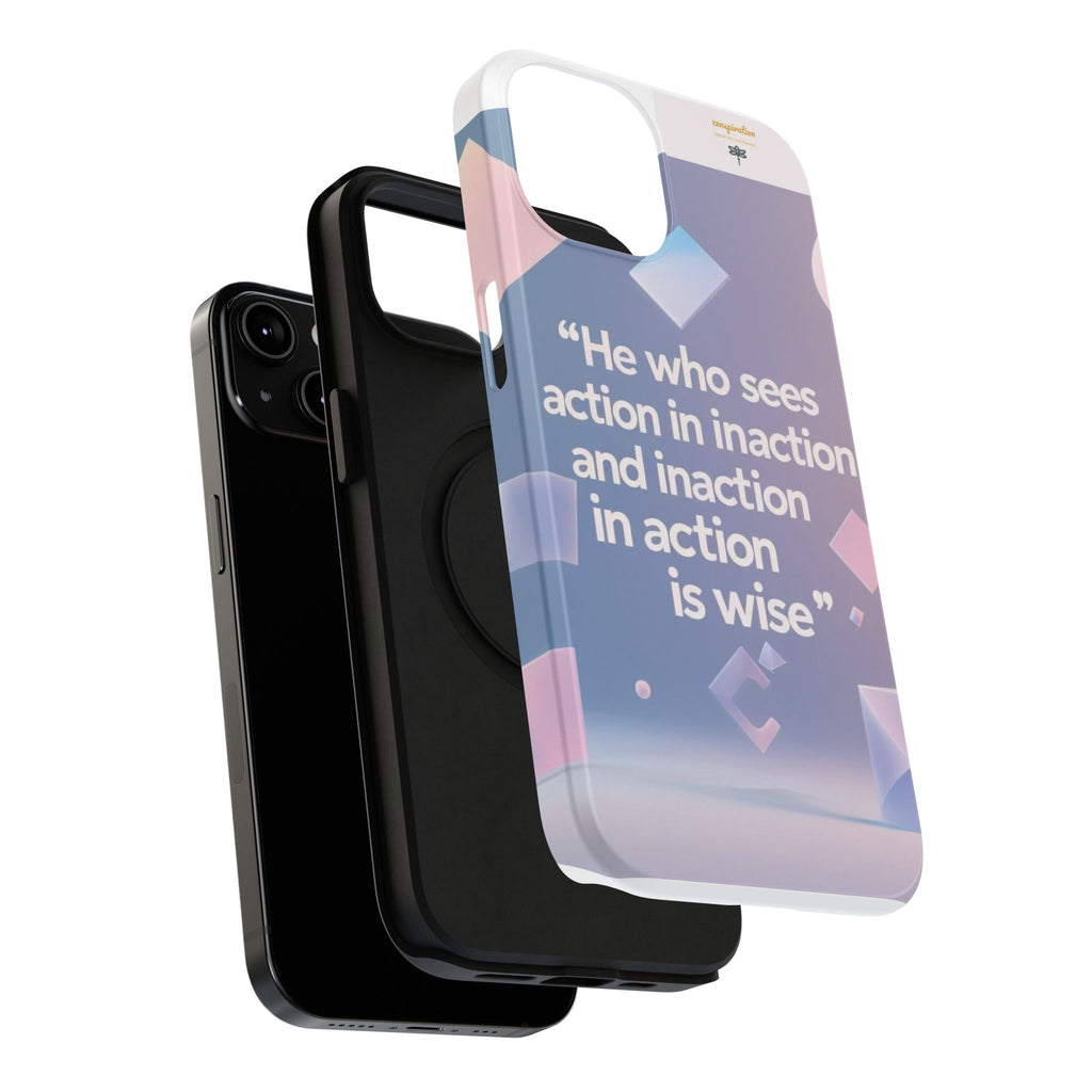 Inspirational Phone Case - Impact-Resistant Phone Cover, Motivational Gift, Quotes, Durable Phone Accessory, Unique Design