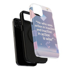 Inspirational Phone Case - Impact-Resistant Phone Cover, Motivational Gift, Quotes, Durable Phone Accessory, Unique Design