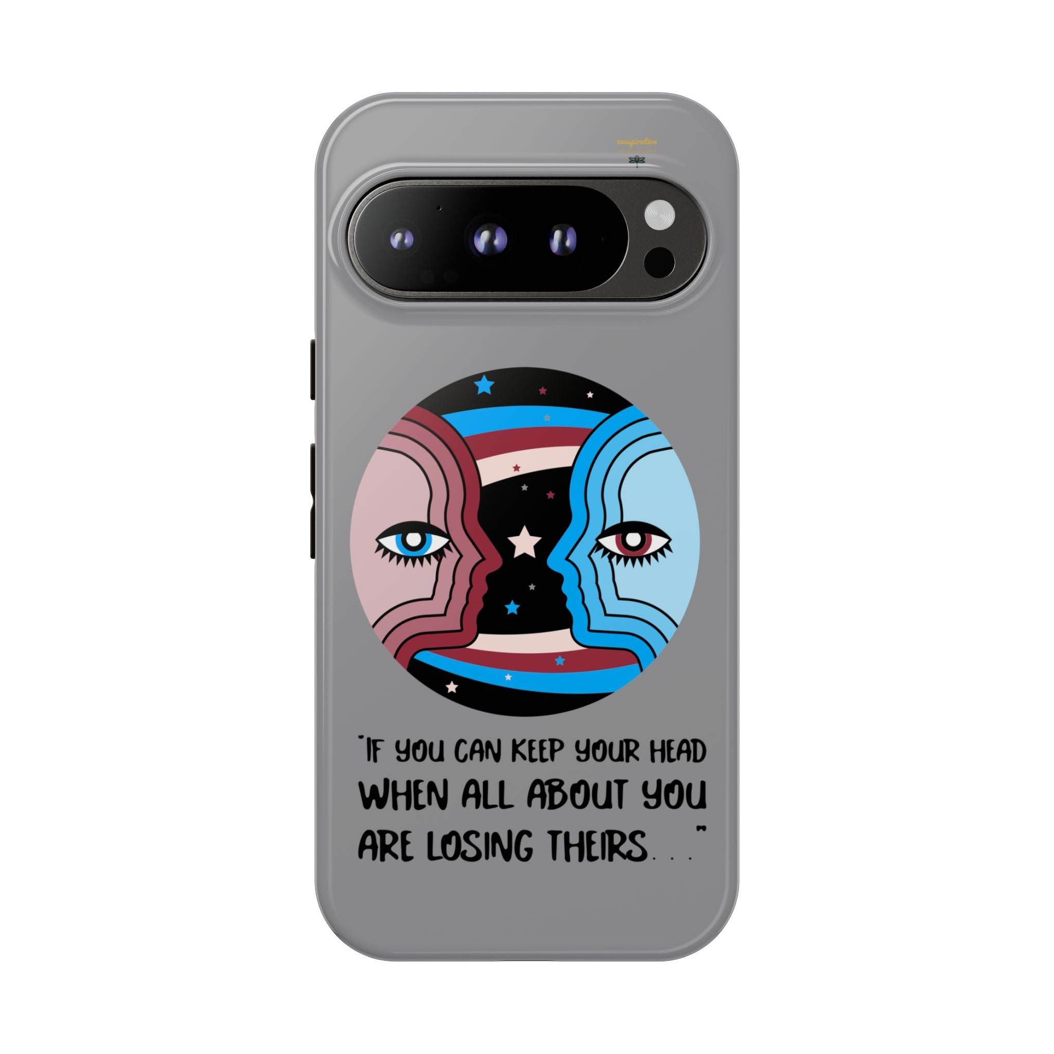 Inspirational Phone Case, Quote Phone Cover, Tough Phone Case, Motivational Cell Phone Accessory, Gift for Friends