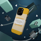 Optimistic Impact-Resistant Phone Case