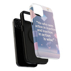 Inspirational Phone Case - Impact-Resistant Phone Cover, Motivational Gift, Quotes, Durable Phone Accessory, Unique Design
