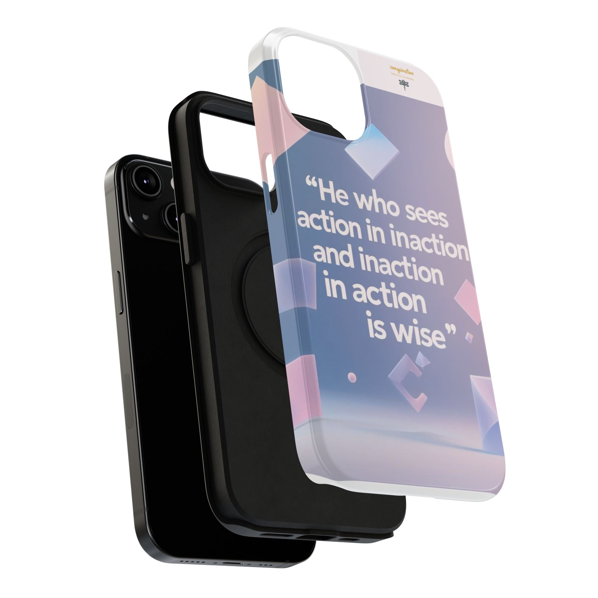 Inspirational Phone Case - Impact-Resistant Phone Cover, Motivational Gift, Quotes, Durable Phone Accessory, Unique Design