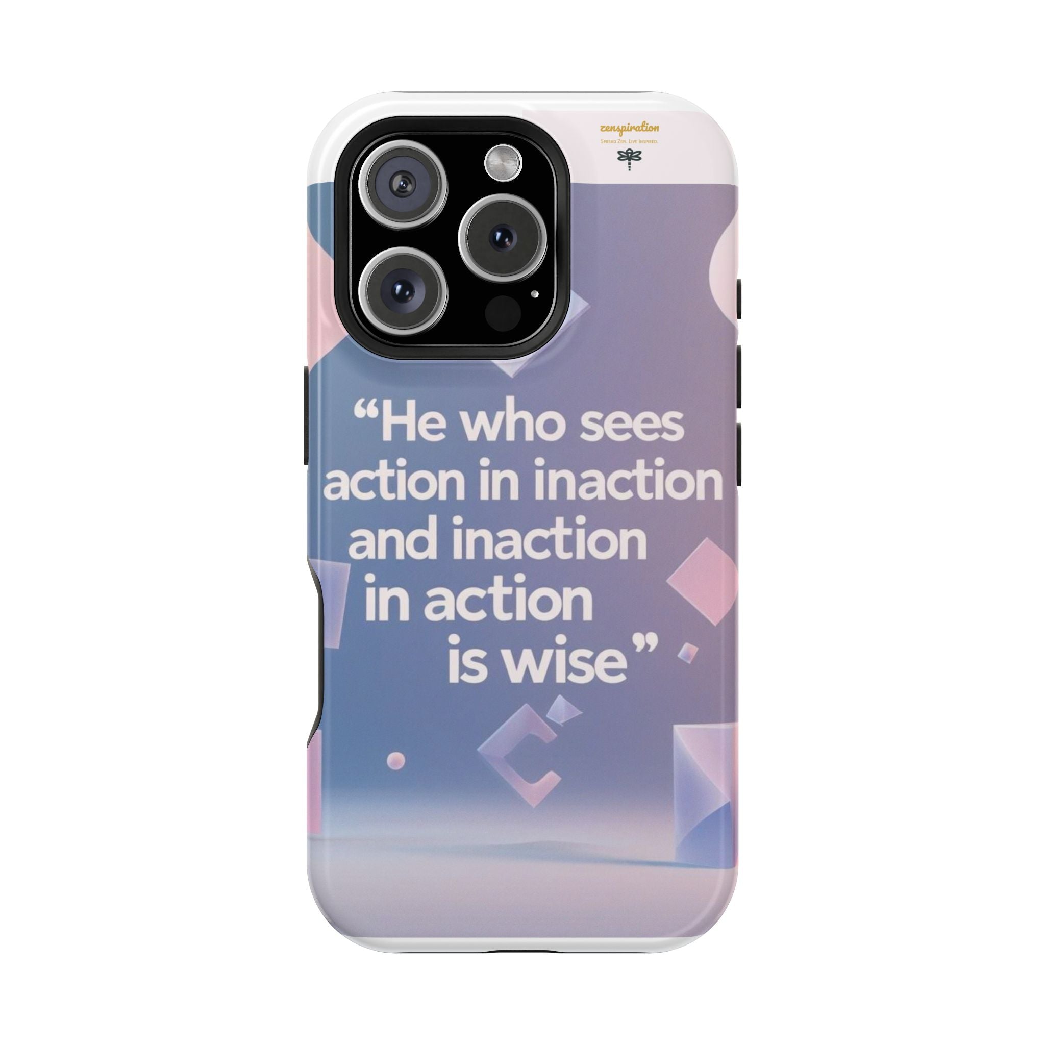 Inspirational Phone Case - Impact-Resistant Phone Cover, Motivational Gift, Quotes, Durable Phone Accessory, Unique Design