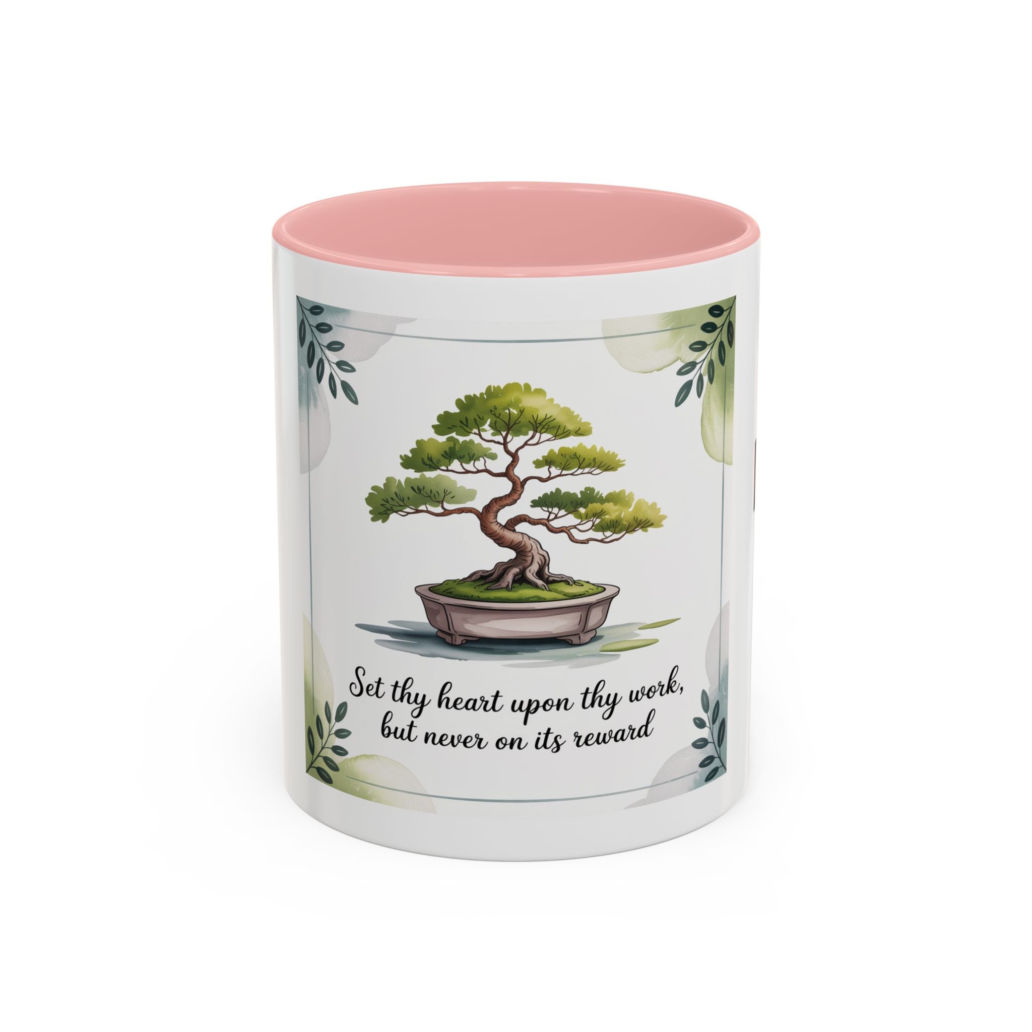 Motivational Coffee Mug, Inspirational Server Gift, Cozy Home Decor, Office Cup, Nature-Themed Beverage Holder