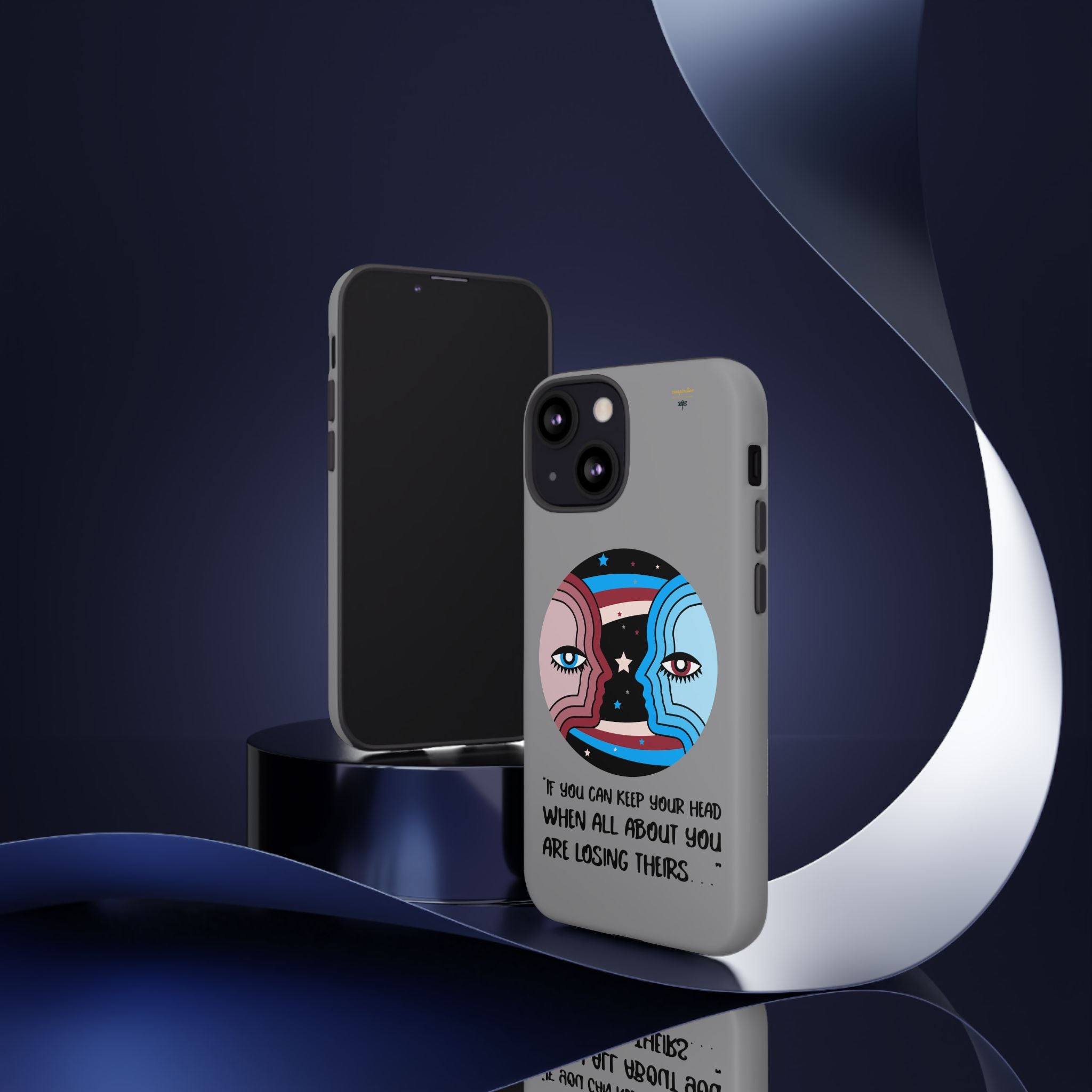 Inspirational Phone Case, Quote Phone Cover, Tough Phone Case, Motivational Cell Phone Accessory, Gift for Friends