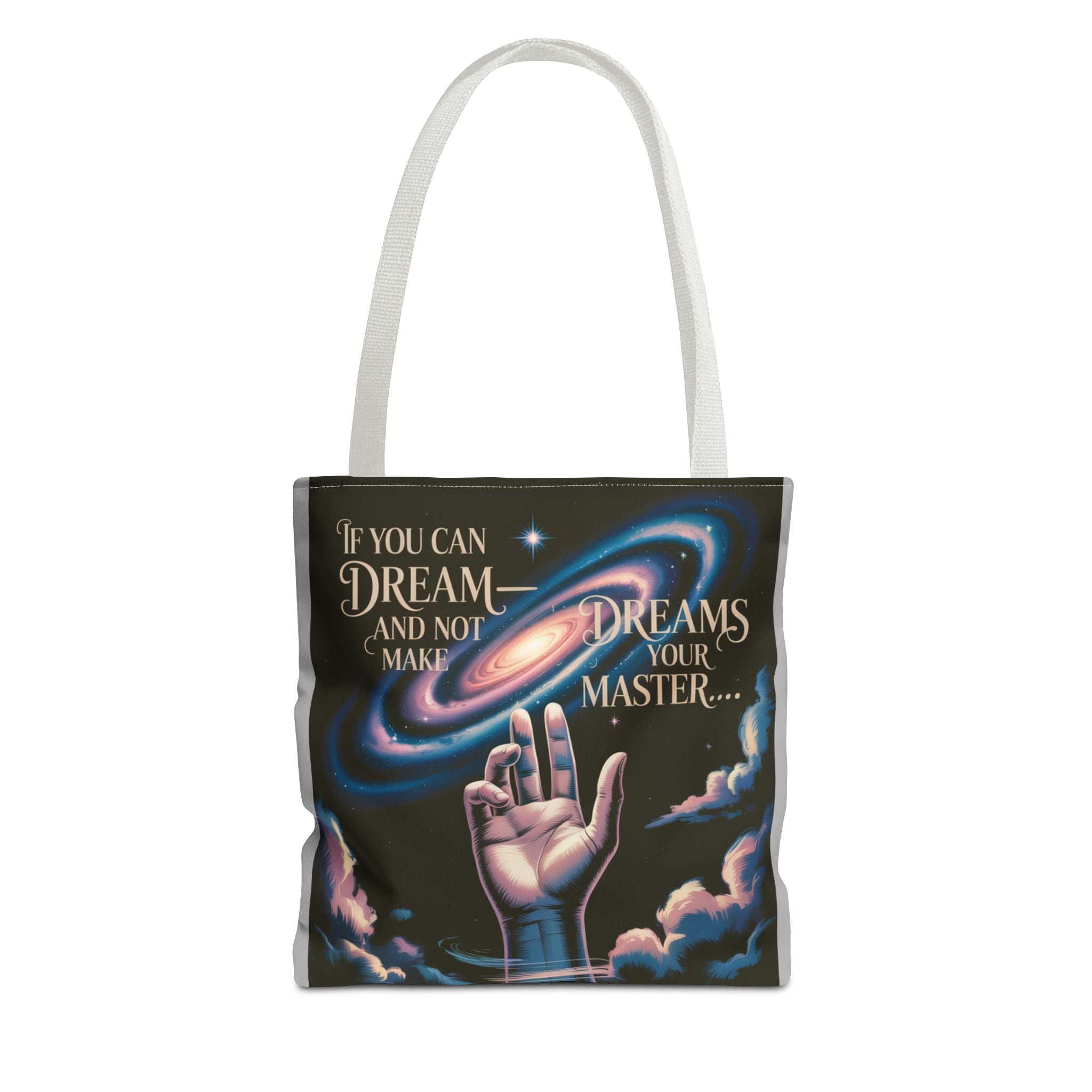 Inspirational Tote Bag, Motivational Bag, Dream Big Bag, Stylish Eco-Friendly Bag, Gift for Dreamers & Creatives
