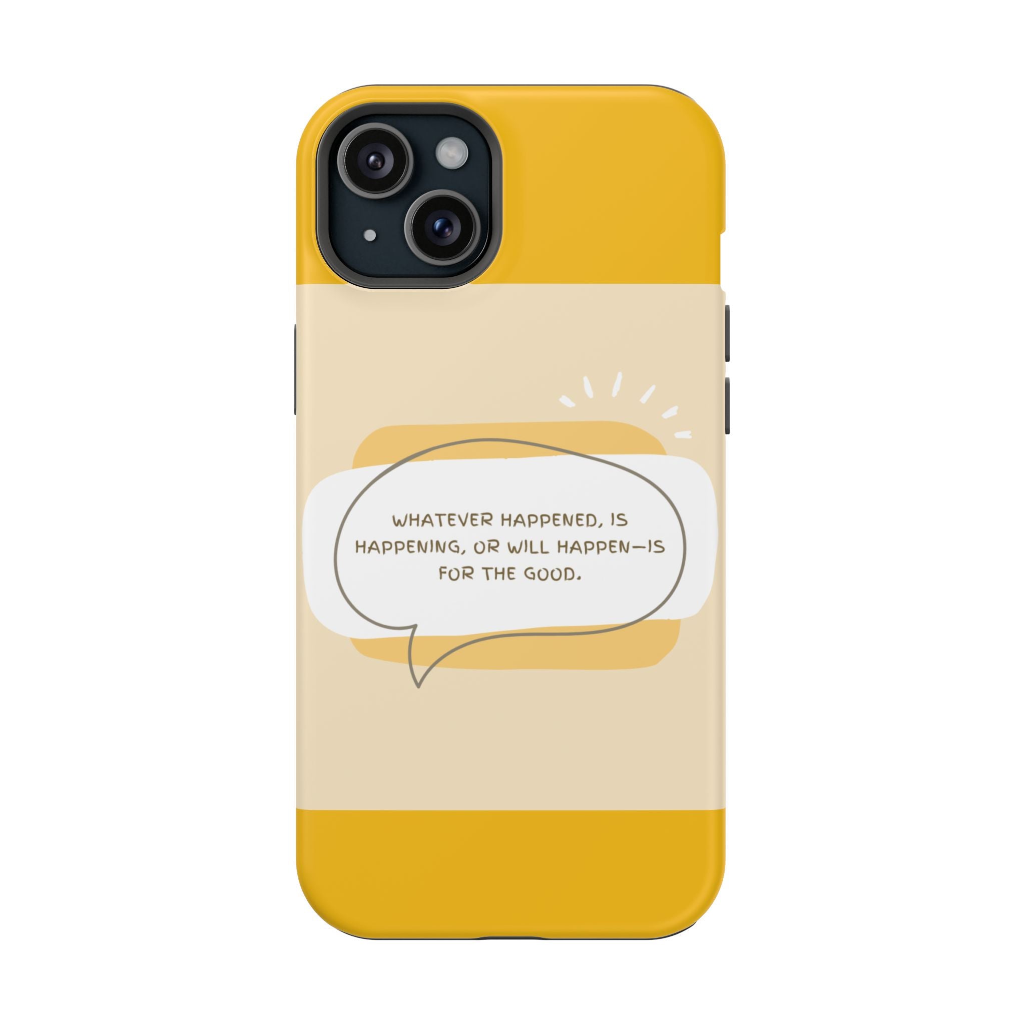 Optimistic Impact-Resistant Phone Case