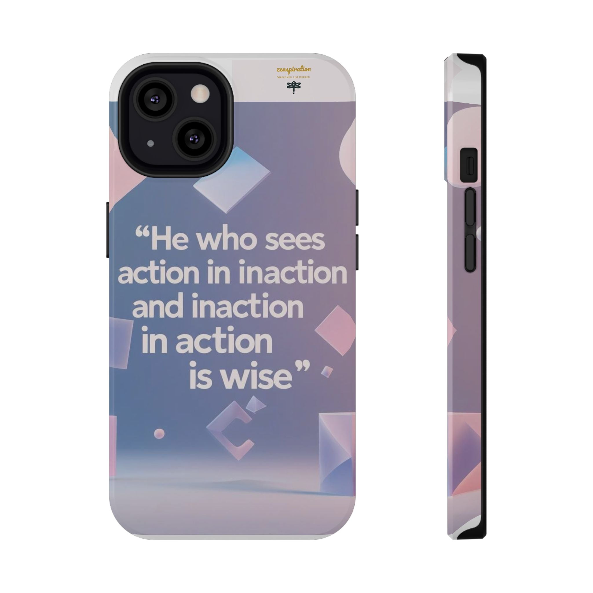 Inspirational Phone Case - Impact-Resistant Phone Cover, Motivational Gift, Quotes, Durable Phone Accessory, Unique Design