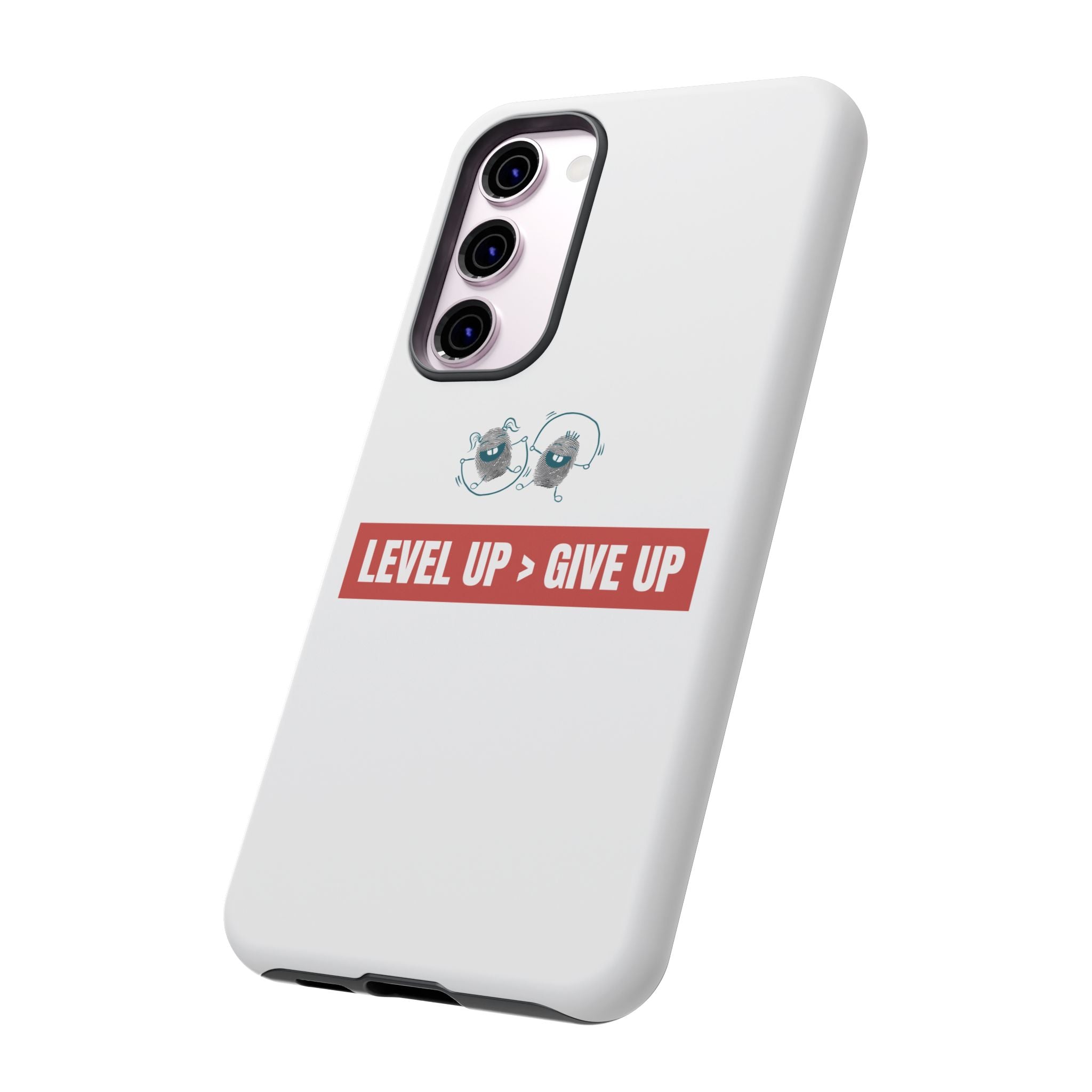 Tough Cases Phone Case, Motivational Gift for Gamers, Fitness Enthusiasts, Level Up Themed, Unique Phone Accessories, Work Hard Play Hard