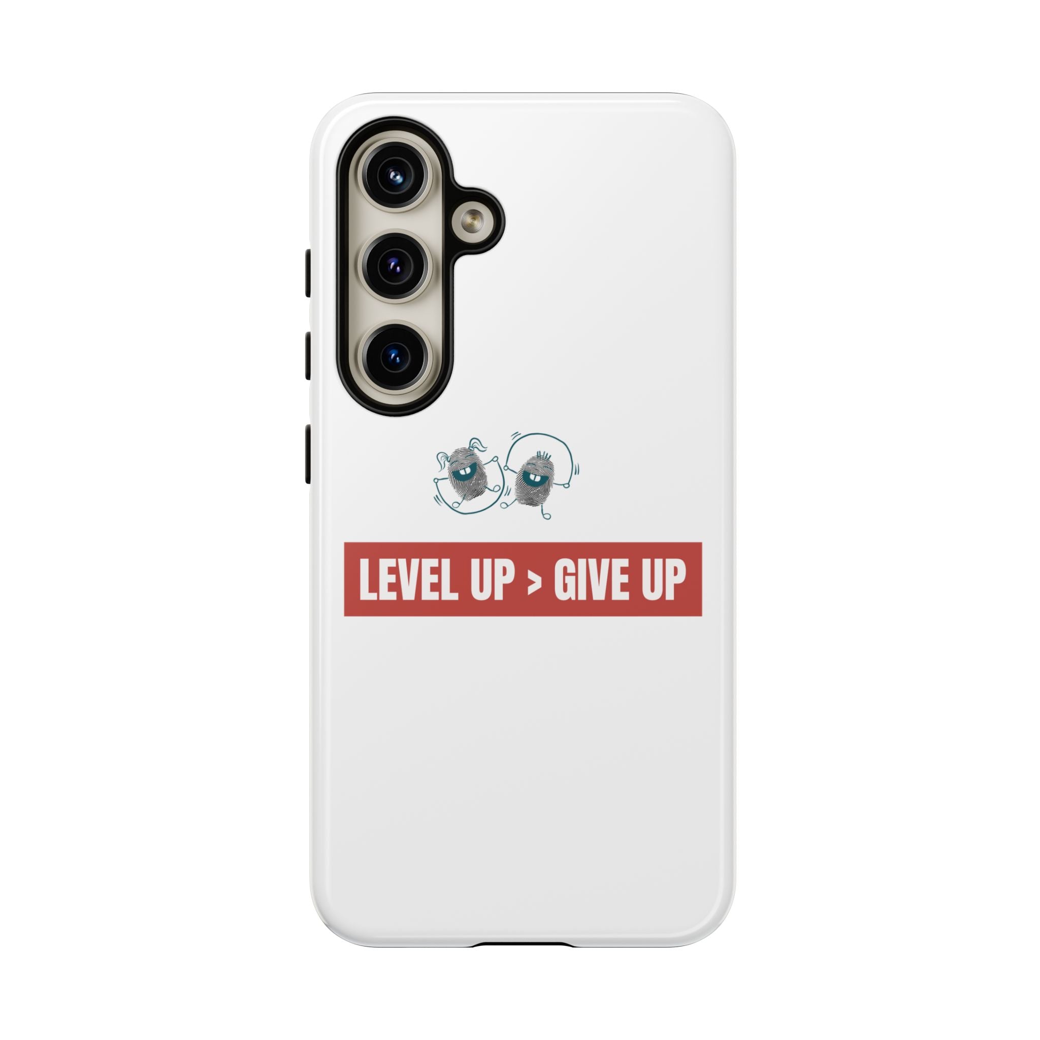 Tough Cases Phone Case, Motivational Gift for Gamers, Fitness Enthusiasts, Level Up Themed, Unique Phone Accessories, Work Hard Play Hard