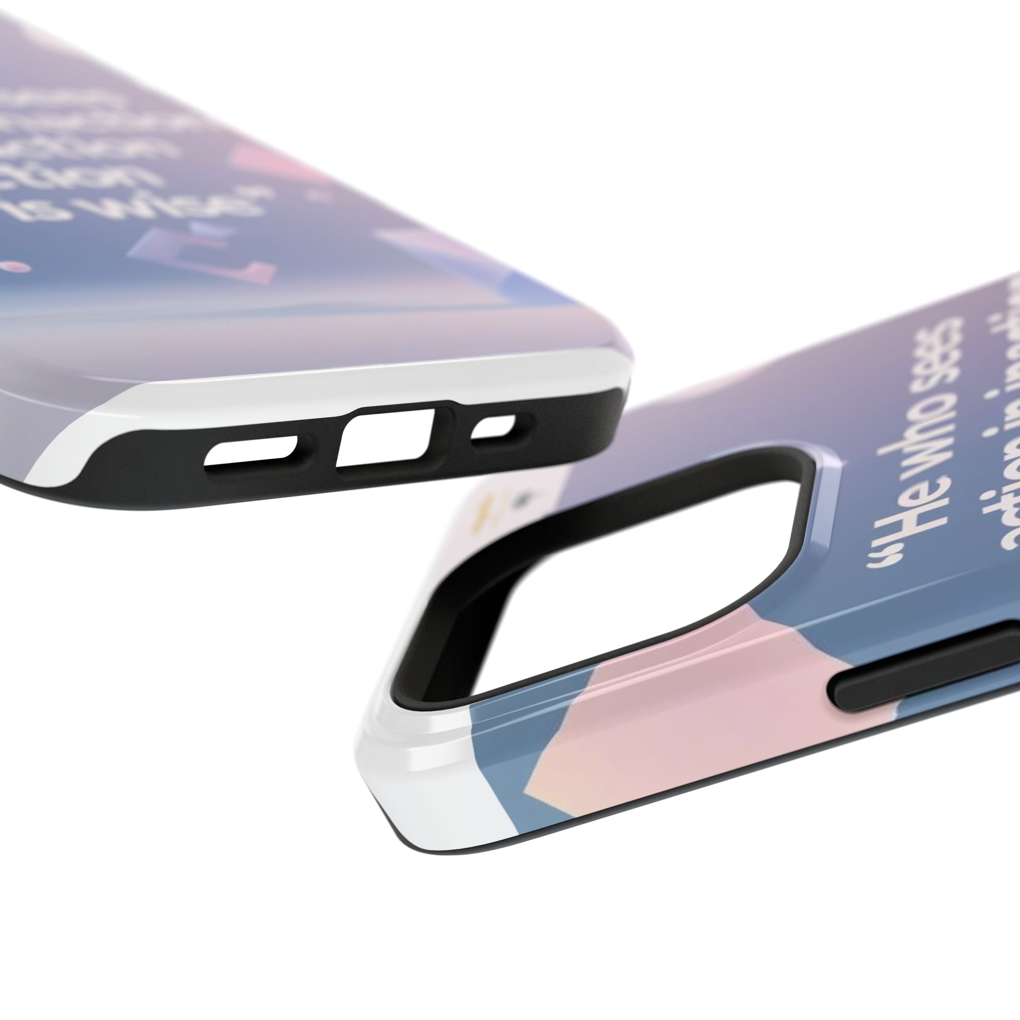 Inspirational Phone Case - Impact-Resistant Phone Cover, Motivational Gift, Quotes, Durable Phone Accessory, Unique Design