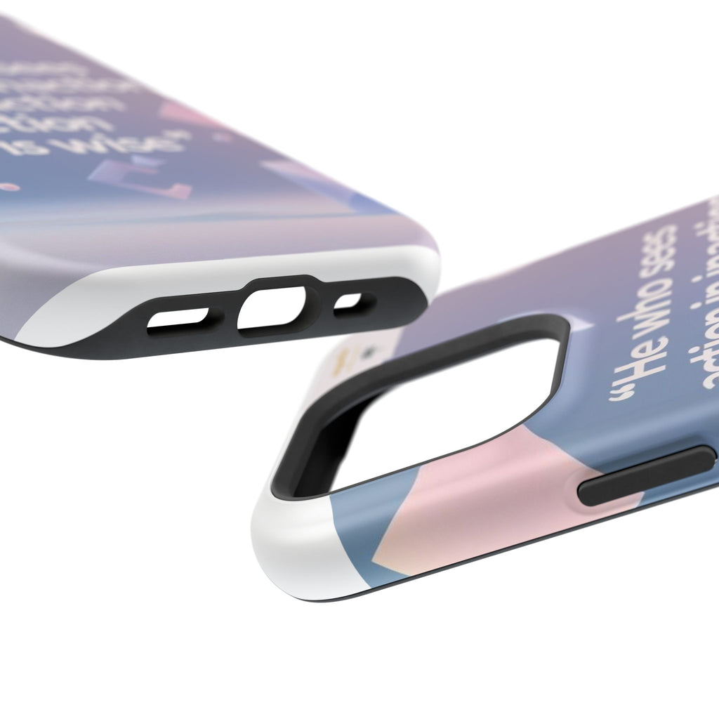 Inspirational Phone Case - Impact-Resistant Phone Cover, Motivational Gift, Quotes, Durable Phone Accessory, Unique Design