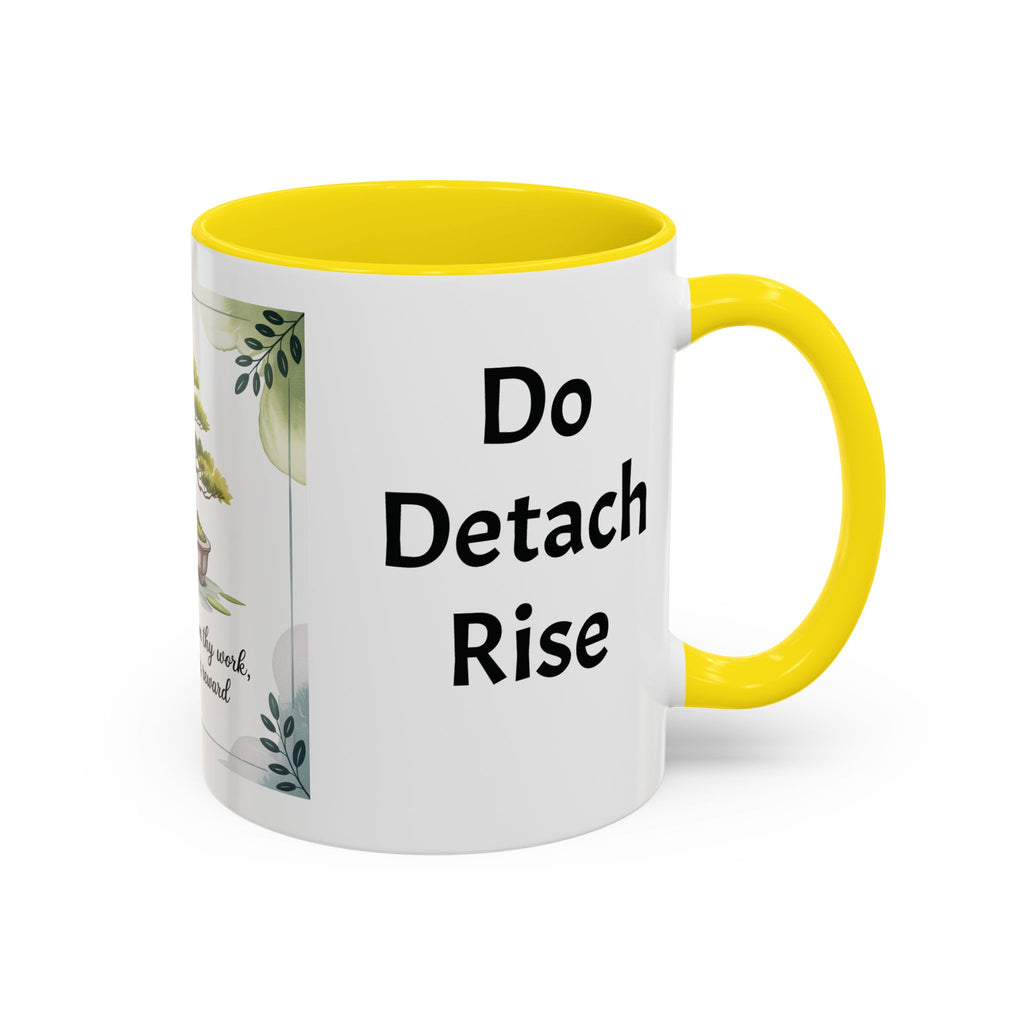 Motivational Coffee Mug, Inspirational Server Gift, Cozy Home Decor, Office Cup, Nature-Themed Beverage Holder
