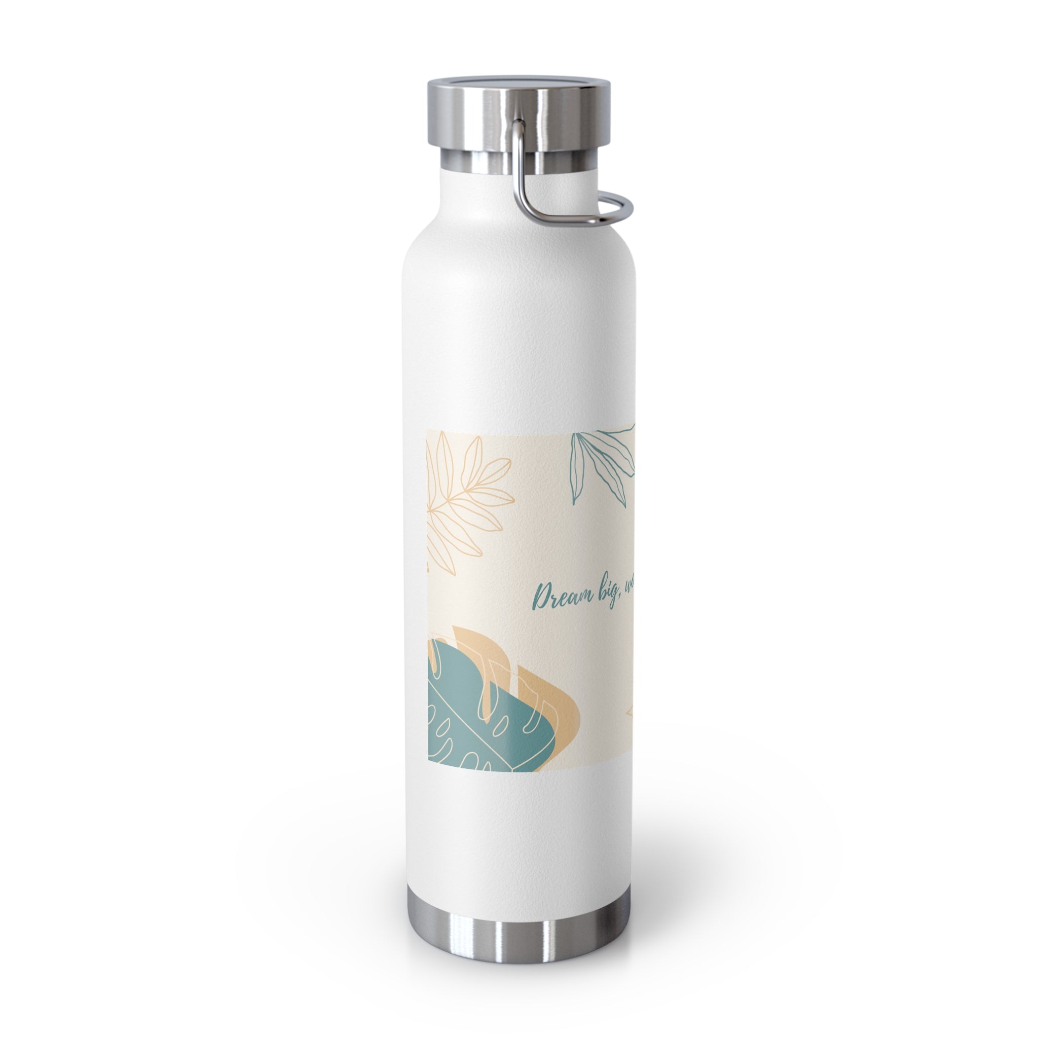 Inspirational Copper Vacuum Insulated Bottle, 22oz