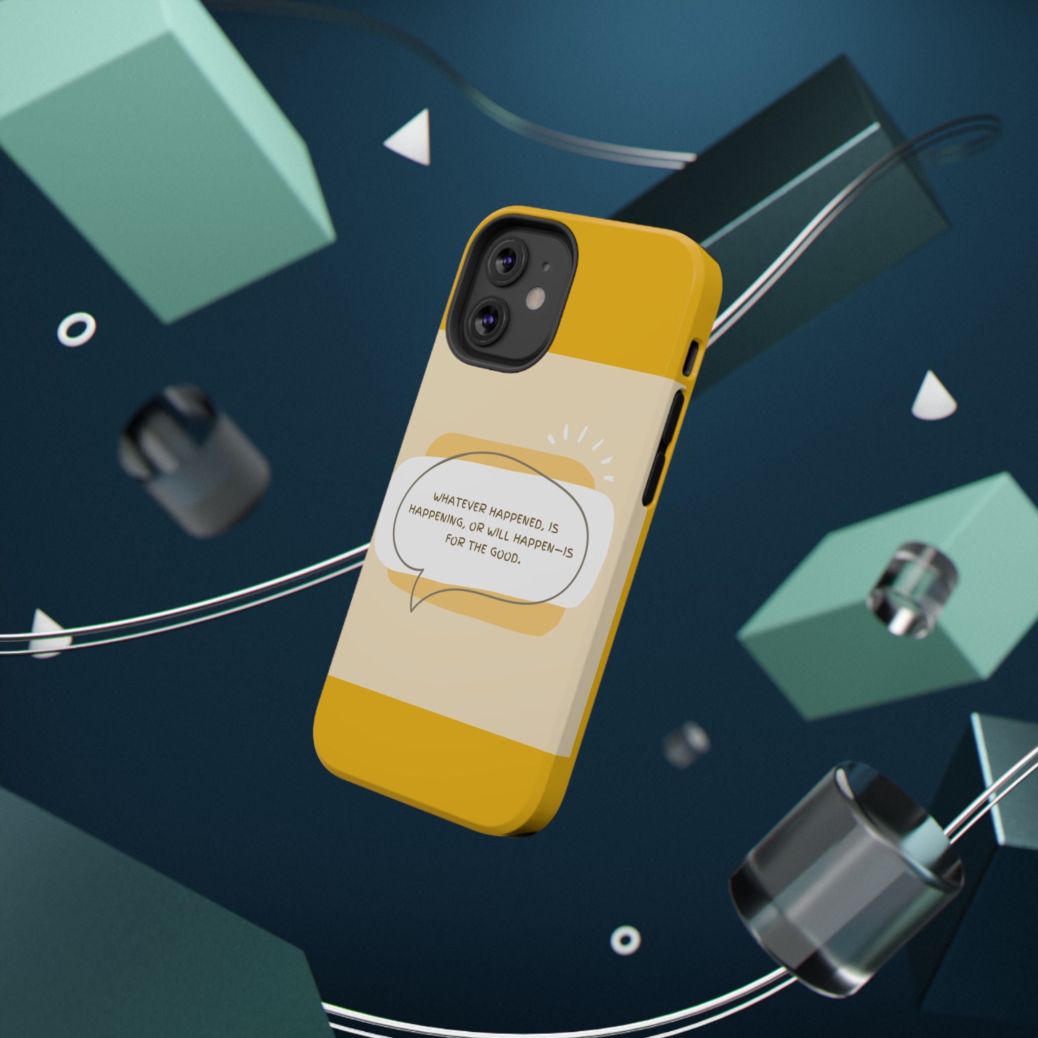 Optimistic Impact-Resistant Phone Case