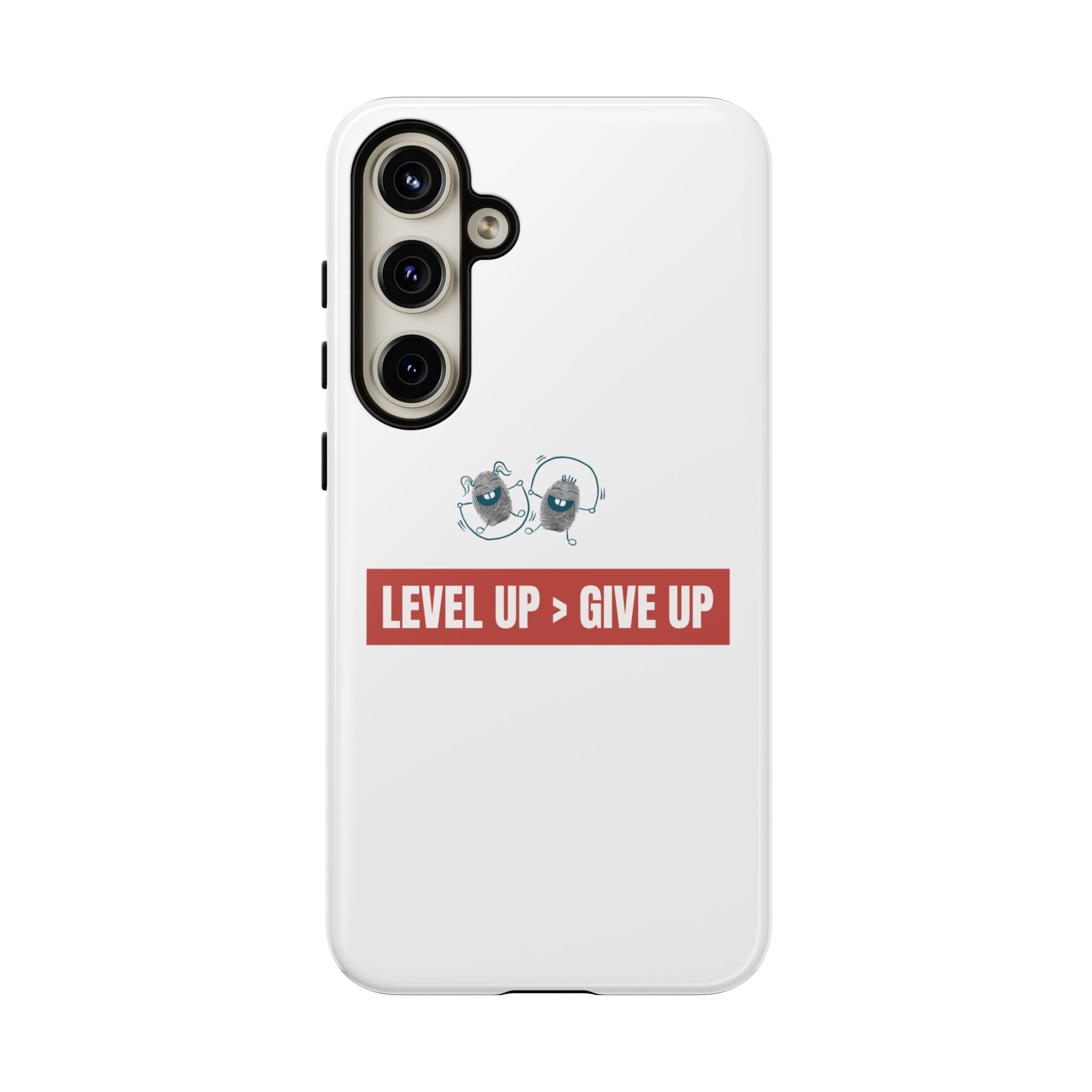 Tough Cases Phone Case, Motivational Gift for Gamers, Fitness Enthusiasts, Level Up Themed, Unique Phone Accessories, Work Hard Play Hard