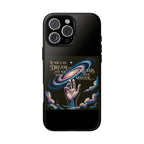Dream-Inspired Phone Case, Inspirational Phone Cover, Galaxy Design Case, Unique Gift for Dreamers, Motivational Phone Accessory