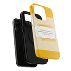 Optimistic Impact-Resistant Phone Case
