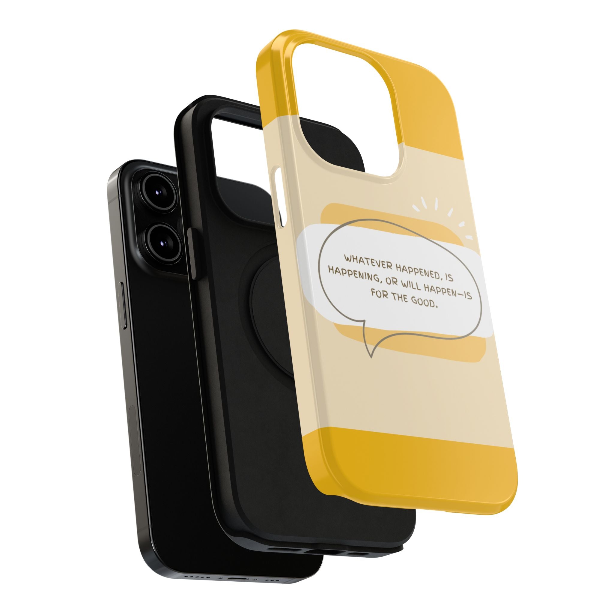 Optimistic Impact-Resistant Phone Case