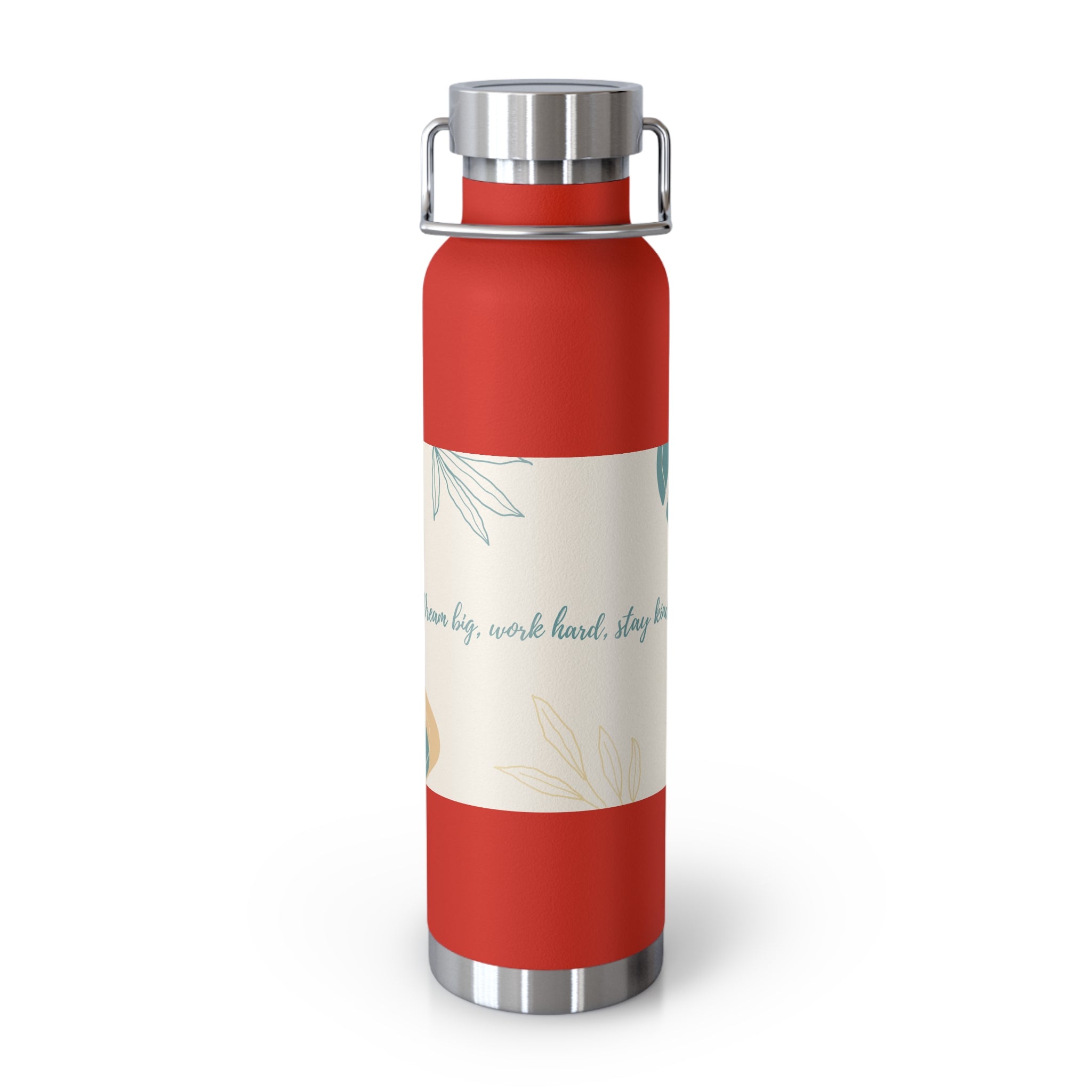 Inspirational Copper Vacuum Insulated Bottle, 22oz