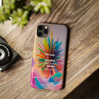 Inspirational Slim Phone Case - Dave Grohl Quote, Motivational Phone Accessory, Colorful Design, Gift for Friends, [...]
