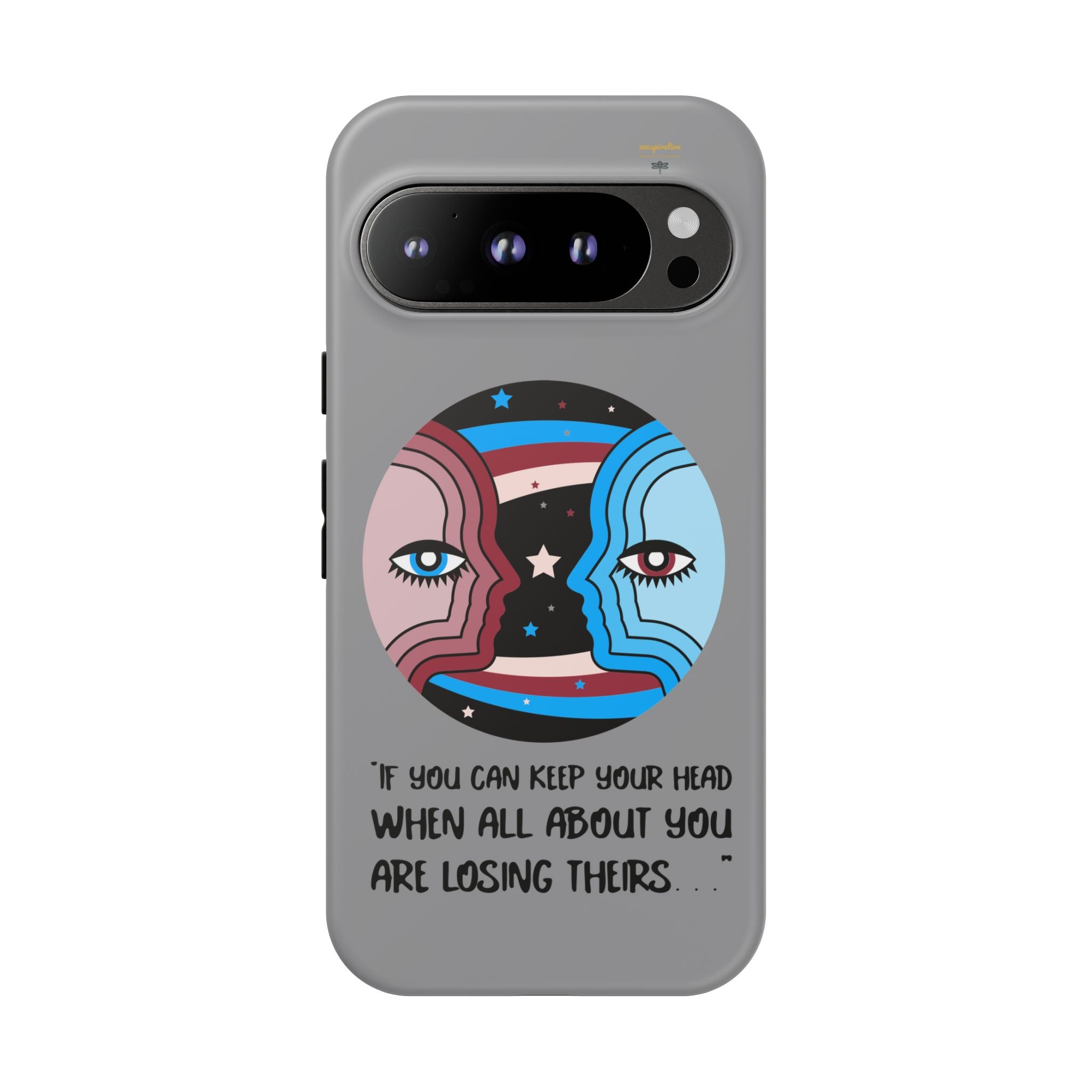Inspirational Phone Case, Quote Phone Cover, Tough Phone Case, Motivational Cell Phone Accessory, Gift for Friends