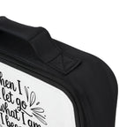 Inspirational Quote Lunch Bag, Motivational Insulated Lunch Tote, Positive Message Meal Carrier, Lunchbox Zipper Pouch, Lunch Cooler Bag
