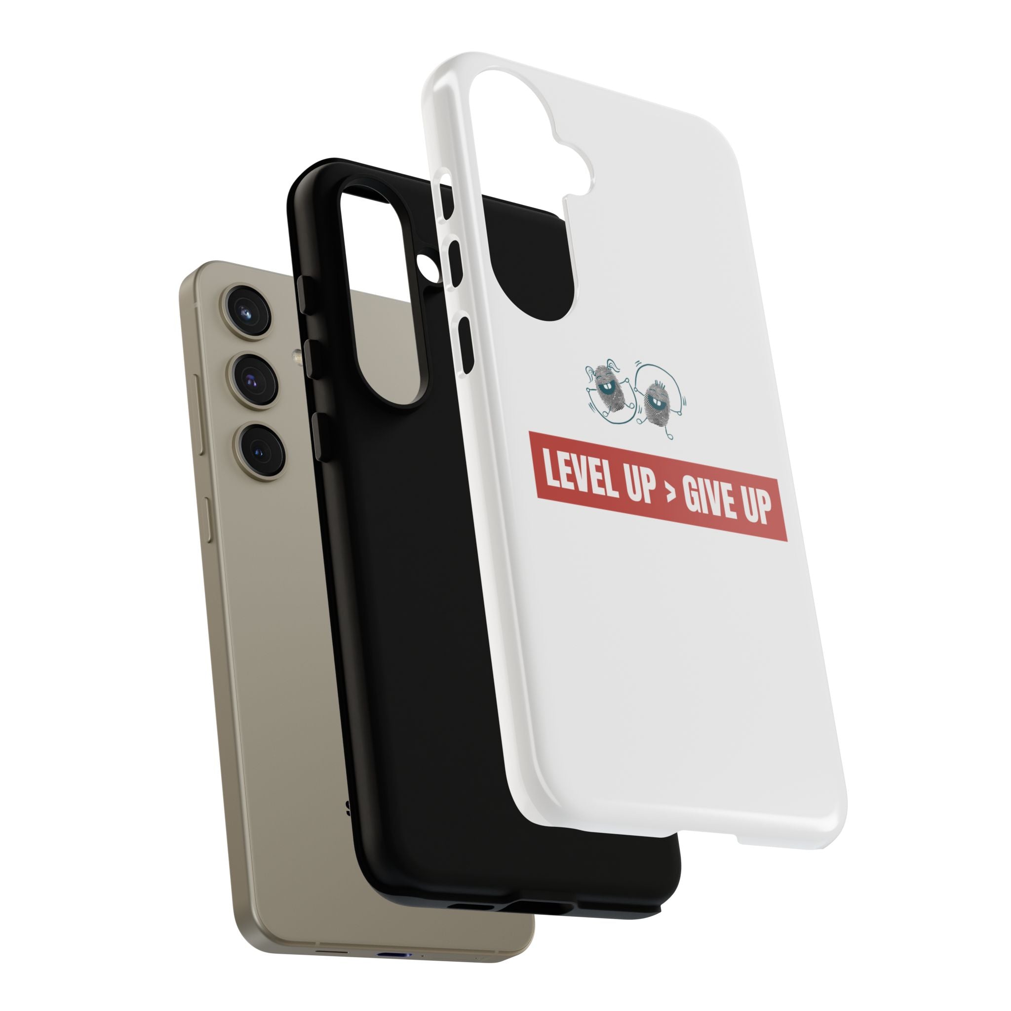 Tough Cases Phone Case, Motivational Gift for Gamers, Fitness Enthusiasts, Level Up Themed, Unique Phone Accessories, Work Hard Play Hard