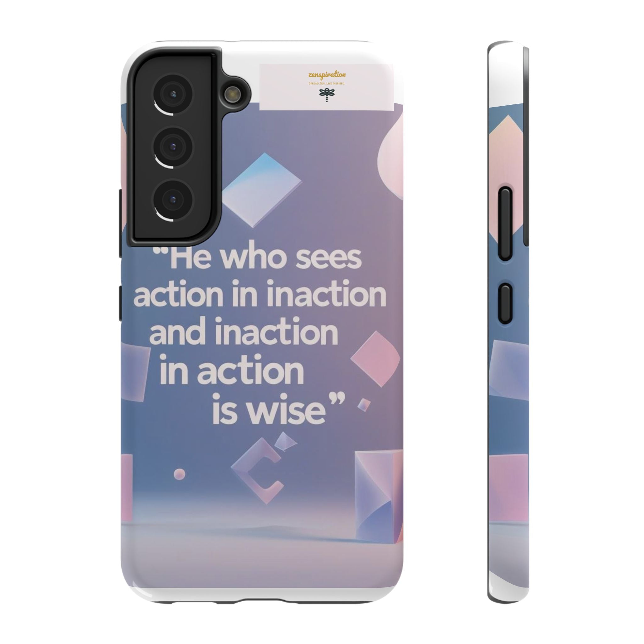 Inspirational Phone Case - Impact-Resistant Phone Cover, Motivational Gift, Quotes, Durable Phone Accessory, Unique Design