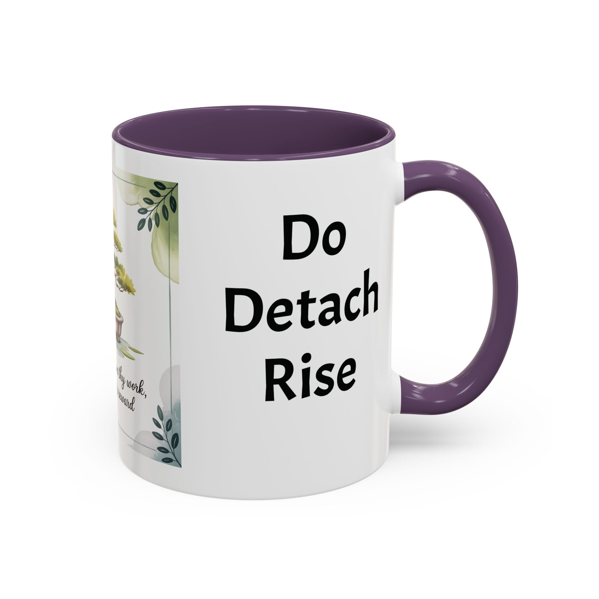 Motivational Coffee Mug, Inspirational Server Gift, Cozy Home Decor, Office Cup, Nature-Themed Beverage Holder