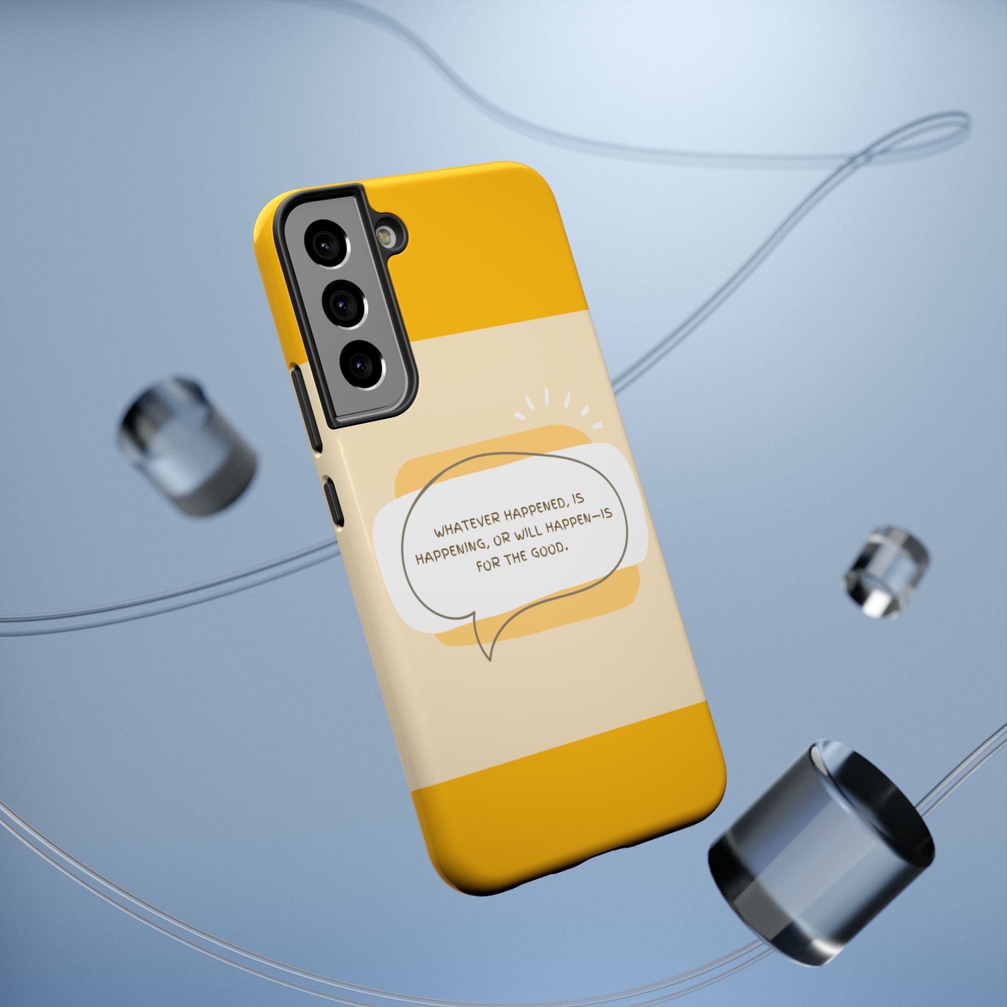 Optimistic Impact-Resistant Phone Case