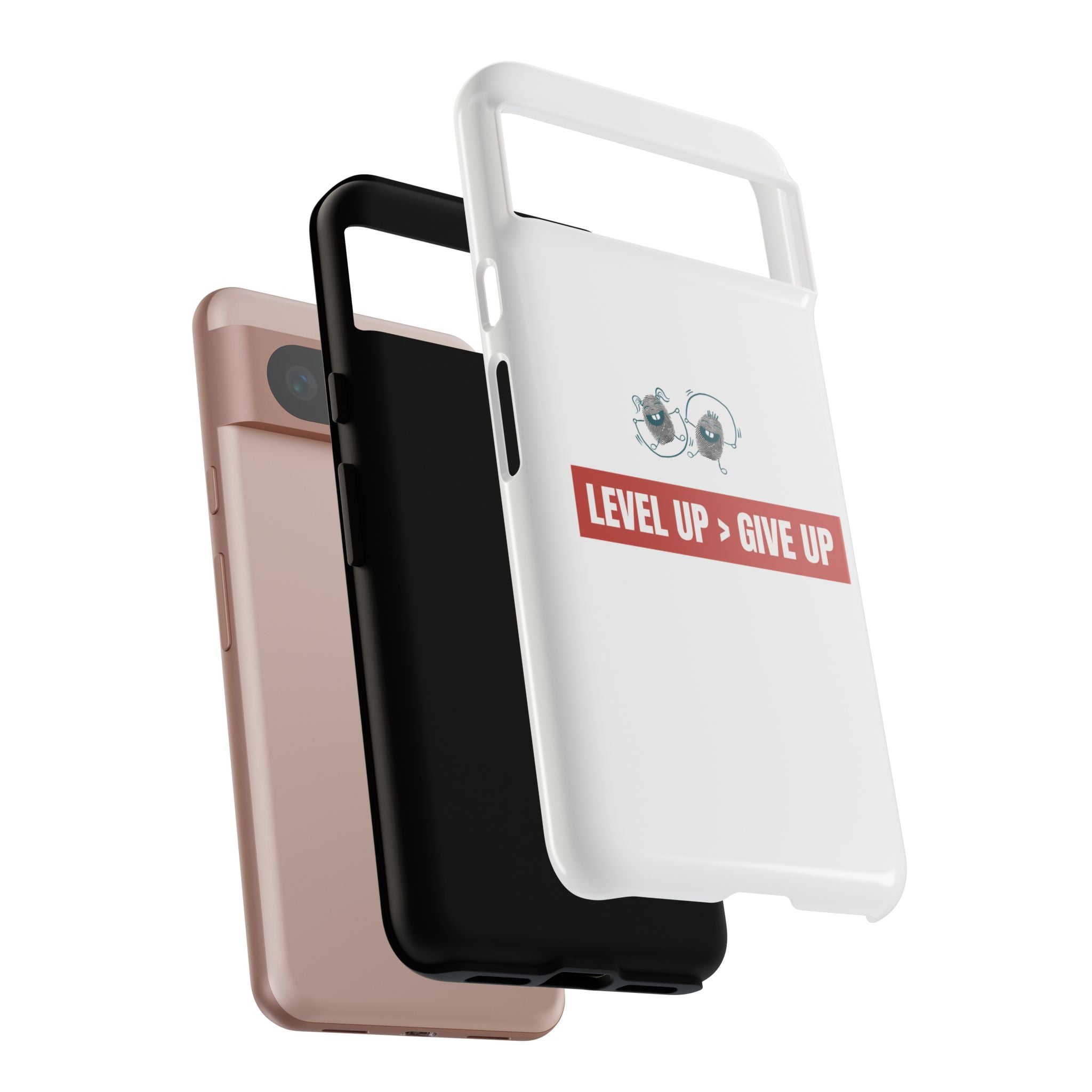 Tough Cases Phone Case, Motivational Gift for Gamers, Fitness Enthusiasts, Level Up Themed, Unique Phone Accessories, Work Hard Play Hard