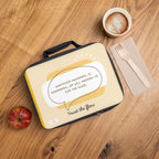 Motivational Lunch Bag - Insulated Food Tote, Meal Prep Container, Adult Lunch Box, Reusable Lunch Sack, Lunch Cooler Bag